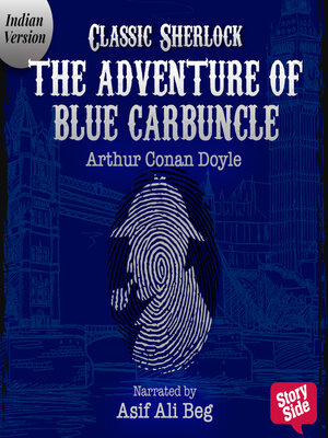 cover image of The Adventure of Blue Carbuncle